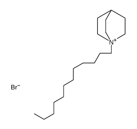 1-dodecyl-1-azoniabicyclo[2.2.2]octane,bromide结构式