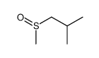 iso-butyl methyl sulfoxide Structure