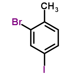 2-Bromo-4-iodotoluene Structure