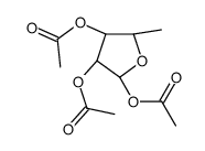 (2S,3R,4R,5R)-5-METHYLTETRAHYDROFURAN-2,3,4-TRIYL TRIACETATE结构式