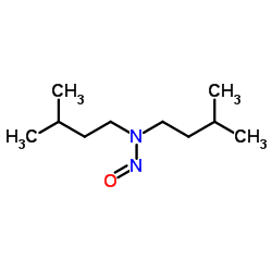 Diisopentylnitrosamine结构式