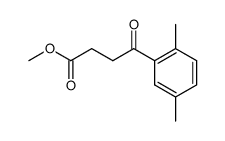 β-(2,5-Dimethyl-benzoyl)-propionsaeure-methylester结构式