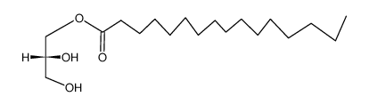 1-Palmitoyl-sn-glycerol Structure