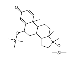17-Methyl-6,17-bis[(trimethylsilyl)oxy]androsta-1,4-dien-3-one Structure