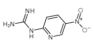 N-(5-硝基吡啶-2-基)胍结构式