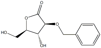 2-O-Benzyl-D-arabinoic acid γ-lactone Structure