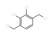 2,3-dichloro-1,4-bis(chloromethyl)benzene结构式