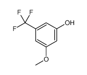 3-甲氧基-5-(三氟甲基)苯酚结构式