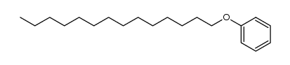 tetradecyl phenyl ether Structure