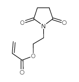 N-(丙烯氧基乙基)琥珀酰亚胺结构式