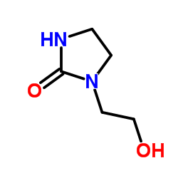 N-(2-Hydroxyethyl)ethyleneurea Structure