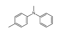 N,4-dimethyl-N-phenylaniline结构式
