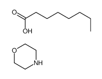 octanoic acid, compound with morpholine (1:1) Structure