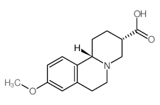 9-methoxy-2,3,4,6,7,11b-hexahydro-1H-benzo[a]quinolizine-3-carboxylic acid结构式