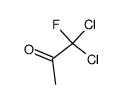 1,1-Dichloro-1-fluoroacetone结构式