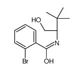 2-bromo-N-[(2S)-1-hydroxy-3,3-dimethylbutan-2-yl]benzamide结构式