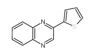 2-(噻吩-2-基)喹喔啉结构式