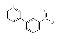 3-(3-Nitrophenyl)pyridine Structure