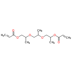 Tri(propylene glycol) diacrylate structure