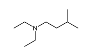 N-(3-methylbutyl)diethylamine结构式