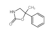 2-Oxazolidinone,5-methyl-5-phenyl-结构式