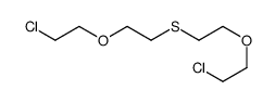 1-(2-chloroethoxy)-2-[2-(2-chloroethoxy)ethylsulfanyl]ethane Structure