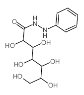 D-glycero-D-manno-Heptonic acid, 2-phenylhydrazide (7CI,8CI)结构式