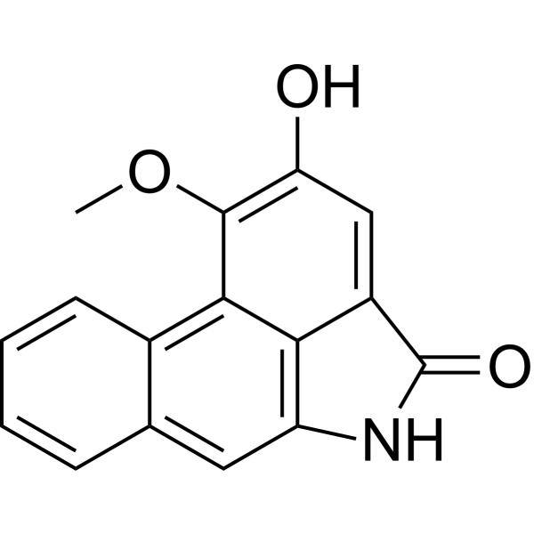 2-Hydroxy-1-methoxydibenzo[cd,f]indol-4(5H)-one structure