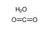 carbon dioxide monohydrate Structure