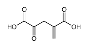 2-亚甲基-4-氧代戊二酸结构式