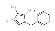 1-苄基-4,5-二甲基咪唑-3-氧化物结构式