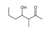 4-hydroxy-3-methylheptan-2-one结构式