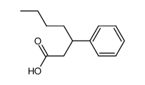 β-Butylbenzenepropanoic acid Structure