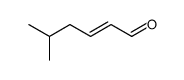 (2E)-5-methyl-2-hexenal结构式