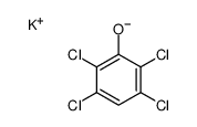 potassium 2,3,5,6-tetrachlorophenolate Structure
