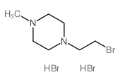 1-(2-Bromoethyl)-4-methylpiperazine Dihydrobromide Structure