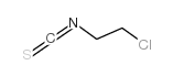 异硫氰酸2-氯乙酯结构式