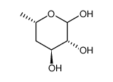4-脱氧-L-岩藻糖结构式