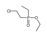 1-chloro-2-[ethoxy(ethyl)phosphoryl]ethane结构式