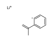 Lithium,[2-(1-methylethenyl)phenyl] Structure