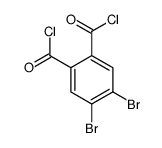 1,2-BENZENEDICARBONYL DICHLORIDE,4,5-DIBROMO结构式