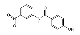 4-hydroxy-N-(3-nitrophenyl)benzamide Structure