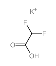 potassium,2,2-difluoroacetic acid Structure