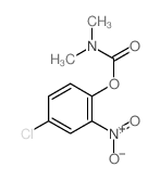 (4-chloro-2-nitro-phenyl) N,N-dimethylcarbamate结构式