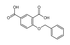 4-phenylmethoxybenzene-1,3-dicarboxylic acid structure
