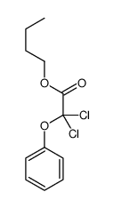 butyl 2,2-dichloro-2-phenoxyacetate结构式