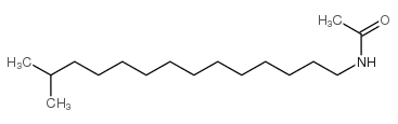 N-(13-甲基十四烷基)乙酰胺图片