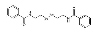 N,N'-dibenzoylselenocystamine Structure