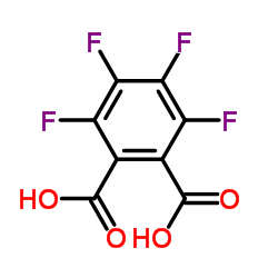 3,4,5,6-四氟邻苯二甲酸结构式
