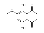 6-methoxynaphthazarin Structure